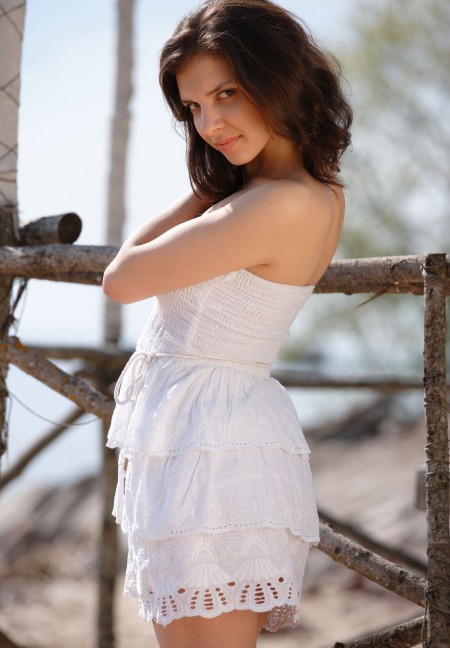 Летняя чувственность: фешн-модель Аника