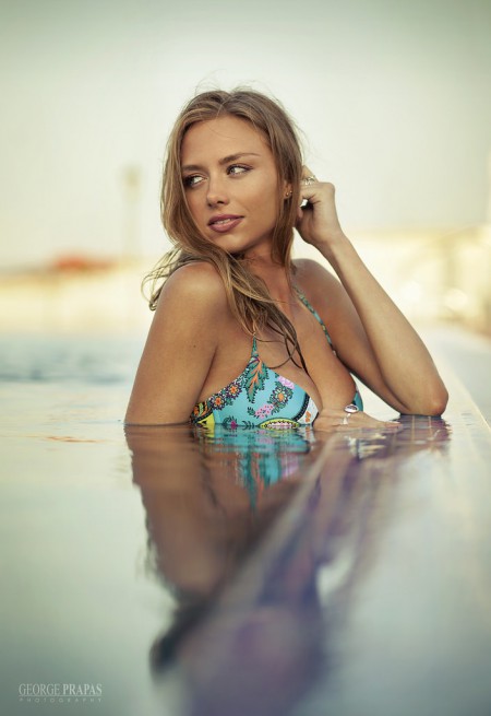 Соблазнительная элегантность: домашняя фотосессия Каролины