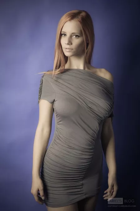 Модель Ариэль: чувственная элегантность гламура