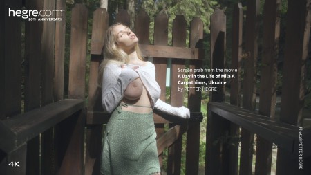 Летняя эротическая фотосессия с Милой А