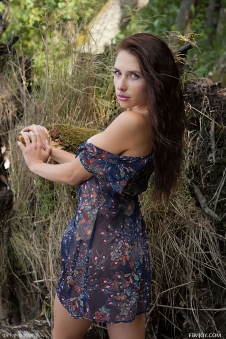 Летний фешн-фотосет в природе